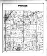 Portage Township, Portage, Mermill P.O.,  Jerry City, Wood County 1886